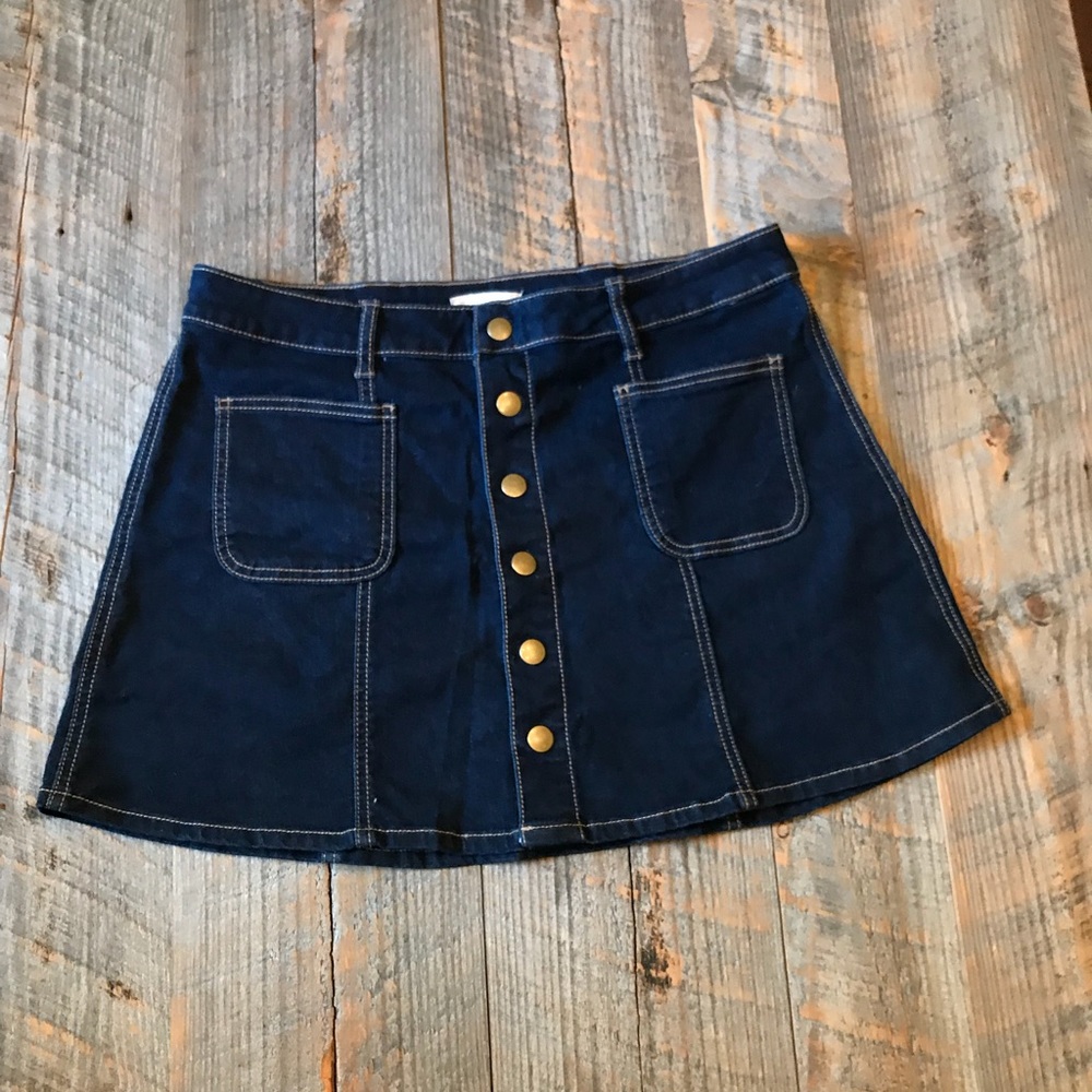 denim skirt